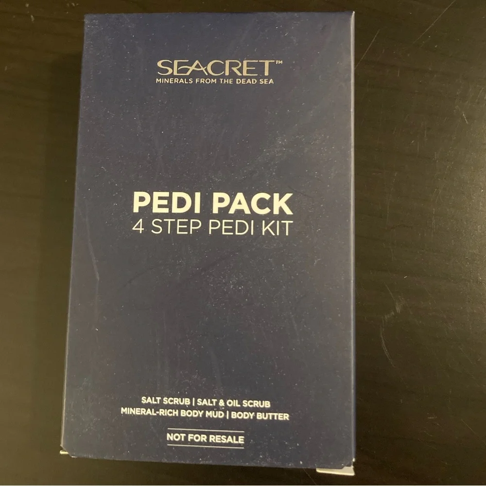 Seacret 4 Step Pedi Pack NIP